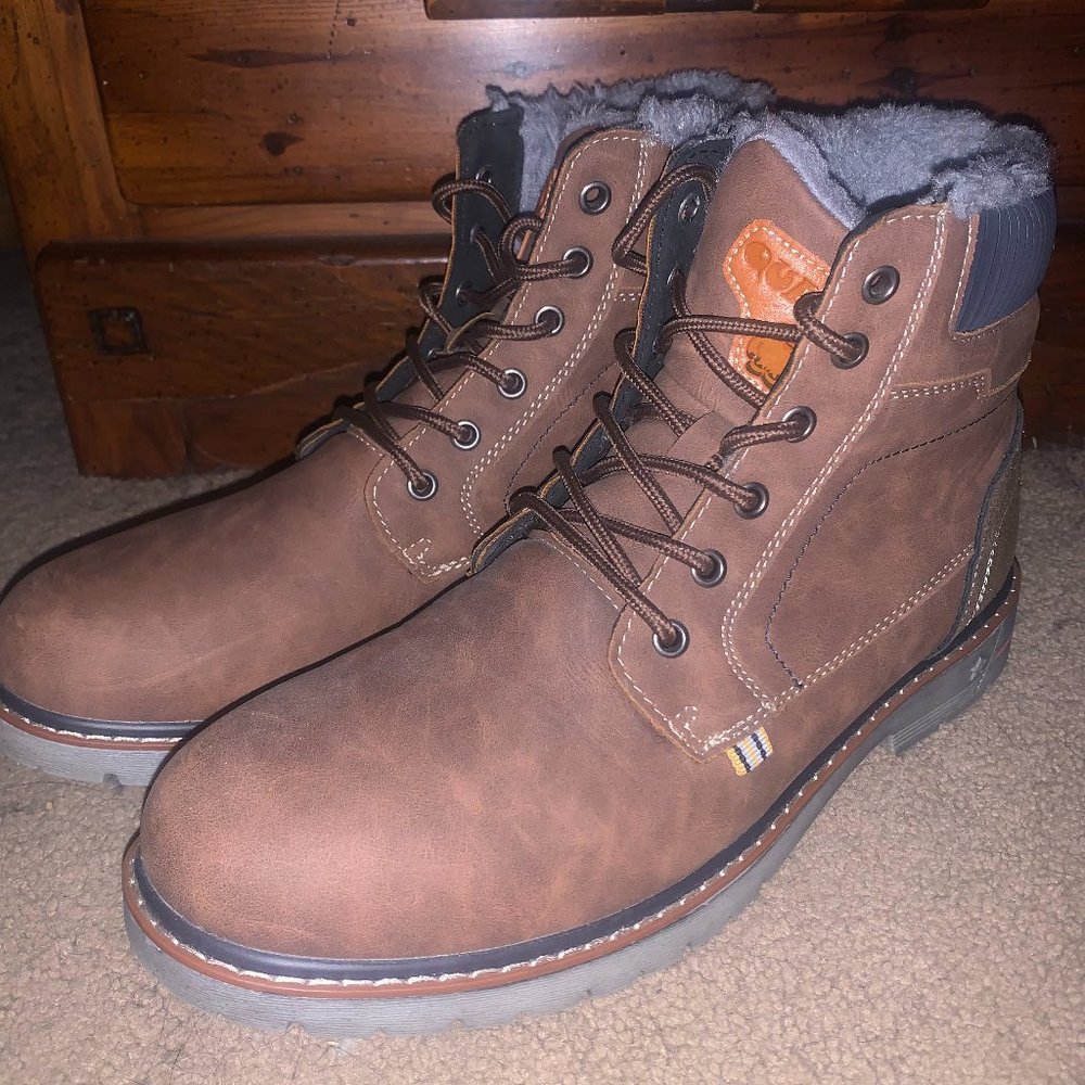 Mishansha Hiking Boots, Men's 10 / Women's 11.5